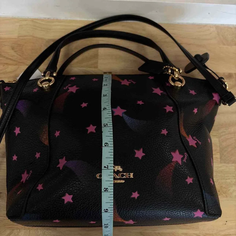 Coach Pink & Black Handbag